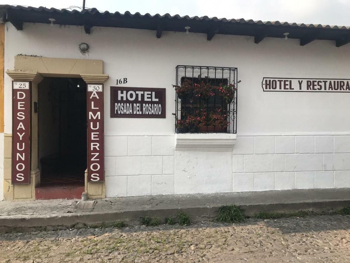 Hotel Posada Del Rosario Antigua Buitenkant foto